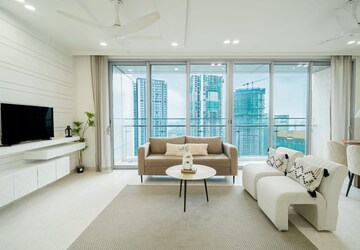 Team Area in 3 BHK Apartment at Oberoi Realty Exquisite, Goregaon East – for Rent