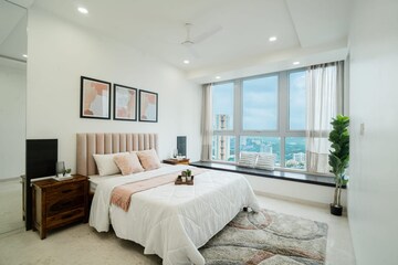 Bedroom in 3 BHK Apartment at Oberoi Exquisite Goregaon, Goregaon East – for Rent