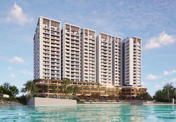 3 BHK Apartment – Exterior View View at Gangothri Prithvi Towers, Manikonda - for Sale