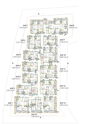 Master Plan in 3 BHK Apartment at Gangothri Prithvi Towers, Manikonda – for Sale