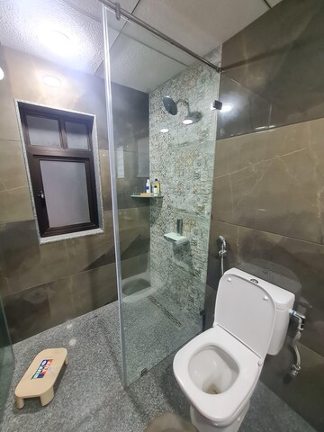 Bathroom in 3 BHK Penthouse at BU Bhandari Acolade, Kharadi – for Rent