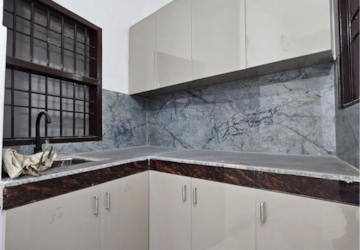 Kitchen in 1 BHK Builder Floor at Saket – for Rent