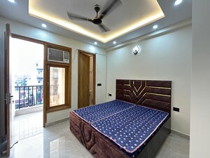 Bedroom in 1 BHK Builder Floor at Freedom Fighters Enclave – for Rent
