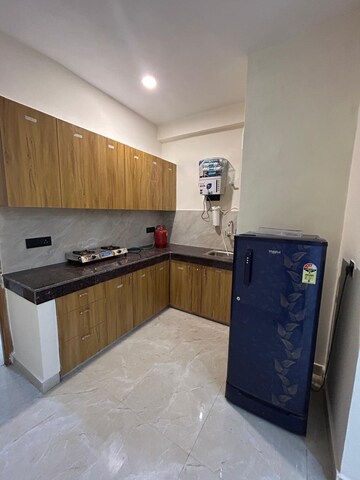 Kitchen in 1 BHK Builder Floor at Freedom Fighters Enclave – for Rent