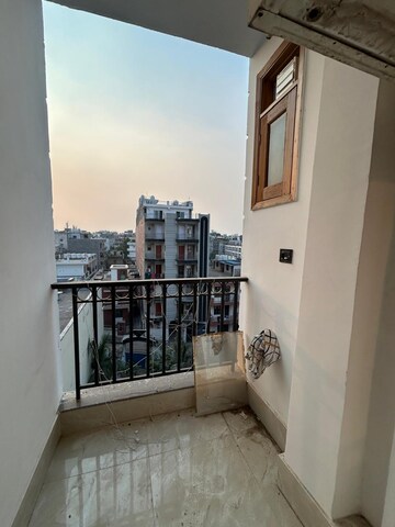Balcony in 1 BHK Builder Floor at Freedom Fighters Enclave – for Rent