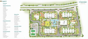 Master Plan in 3 BHK Apartment at Cybercity Stone Ridge, Moosapet – for Sale