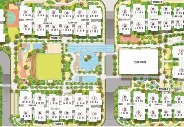 Master Plan in 3 BHK Apartment at Cybercity Stone Ridge, Moosapet – for Sale