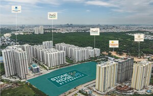 3 BHK Apartment – Exterior View View at Cybercity Stone Ridge, Moosapet - for Sale