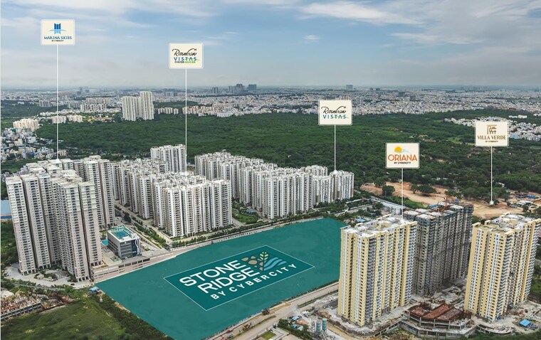 Exterior View, cybercity-stone-ridge 3 Bedroom 2760 Sq.Ft. Apartment In Moosapet Hyderabad 9347197