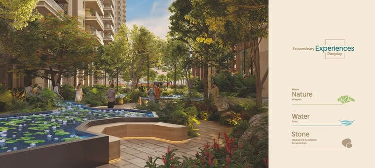 Garden, cybercity-stone-ridge 3 Bedroom 2760 Sq.Ft. Apartment In Moosapet Hyderabad 9347197