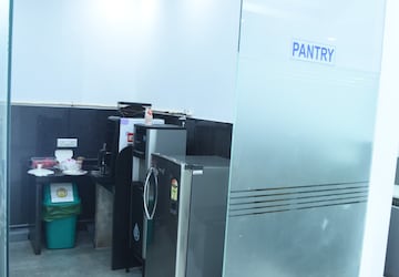 Kitchen in  Office Space at Sunrise Business Park, Wagle Industrial Estate – for Rent