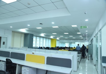 Team Area in  Office Space at Sunrise Business Park, Wagle Industrial Estate – for Rent