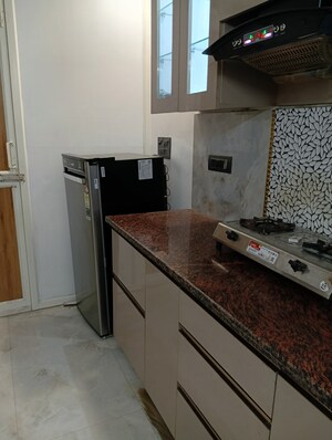 Kitchen in 1 BHK Builder Floor at Kalkaji – for Rent