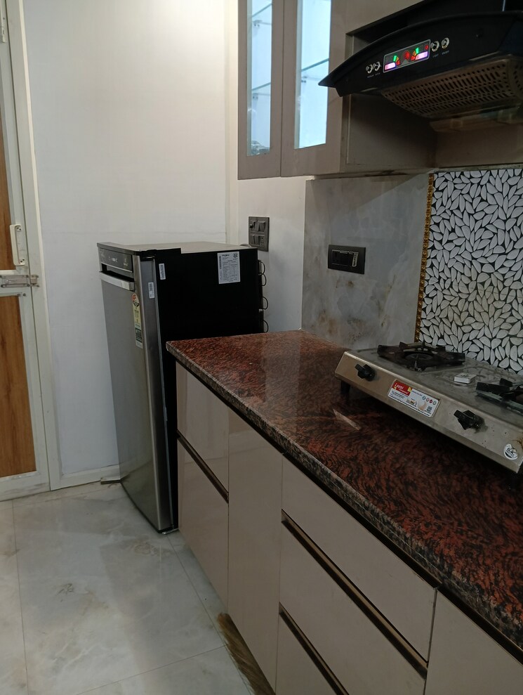 Kitchen, kalkaji 1 Bedroom 450 Sq.Ft. Builder Floor In Kalkaji Delhi 9347219