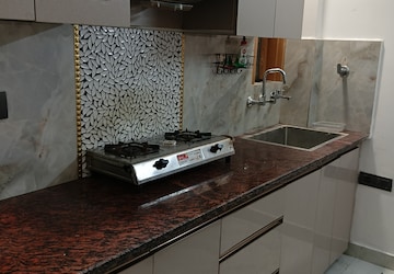 Kitchen in 1 BHK Builder Floor at Kalkaji – for Rent