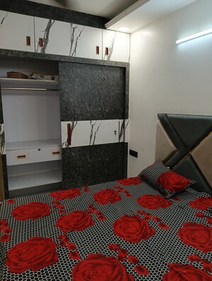 Bedroom in 1 BHK Builder Floor at Kalkaji – for Rent