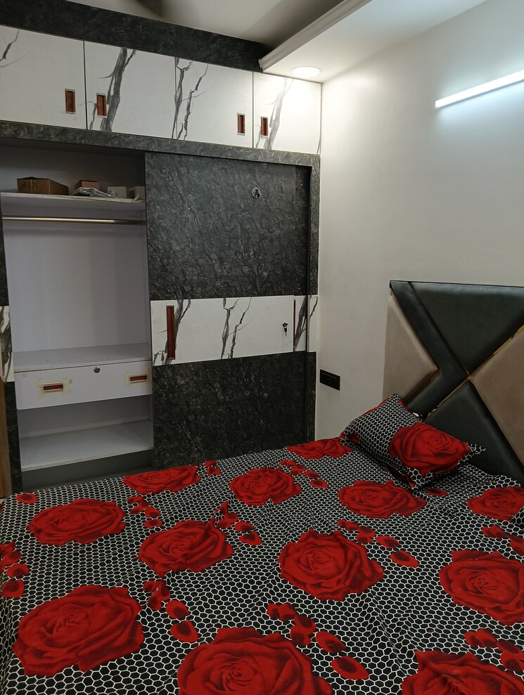 Bedroom, kalkaji 1 Bedroom 450 Sq.Ft. Builder Floor In Kalkaji Delhi 9347219