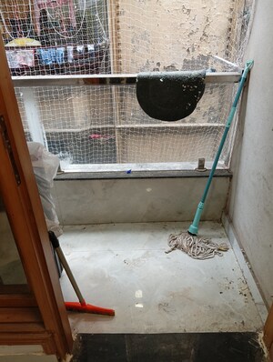 Bathroom in 1 BHK Builder Floor at Kalkaji – for Rent