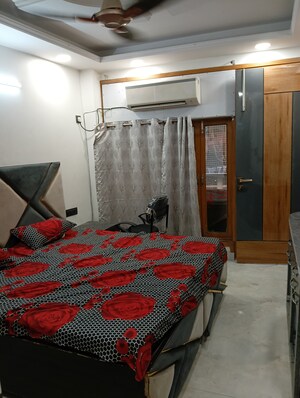 Bedroom in 1 BHK Builder Floor at Kalkaji – for Rent
