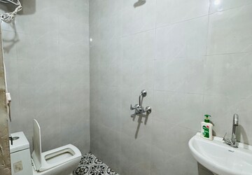 Bathroom in 2 BHK Builder Floor at Ignou Road – for Rent
