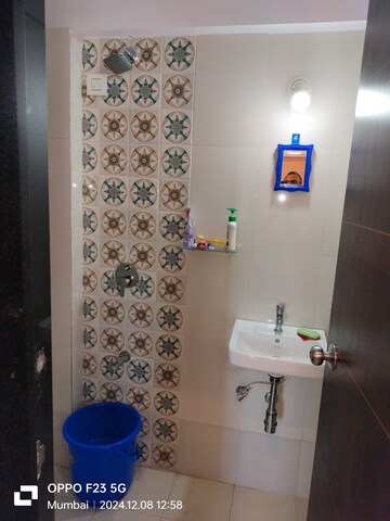 Bathroom in 1 BHK Apartment at Shivraj Heights Apartments, Kandivali West – for Rent