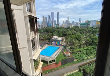 Balcony in 3 BHK Apartment at Shivalaya CHS Worli, Upper Worli – for Rent