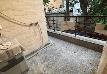 Balcony in 2 BHK Builder Floor at Kalkaji – for Rent