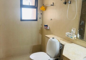 Bathroom in 1 RK Apartment at Omicron I Greater Noida – for Rent