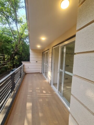 Balcony in 3 BHK Builder Floor at Chittaranjan Park – for Rent