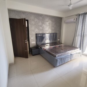 Living Room in 3 BHK Apartment at Maya Green Lotus Utsav, International Airport Road – for Rent