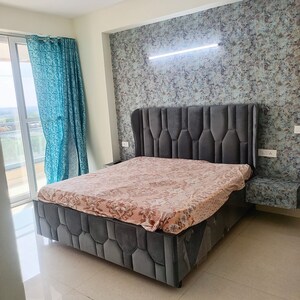 Bedroom in 3 BHK Apartment at Maya Green Lotus Utsav, International Airport Road – for Rent