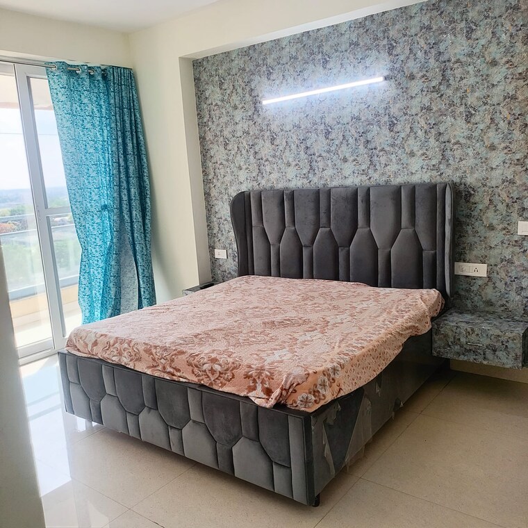 Bedroom, maya-green-lotus-utsav 3 Bedroom 2100 Sq.Ft. Apartment In International Airport Road Zirakpur 9347320