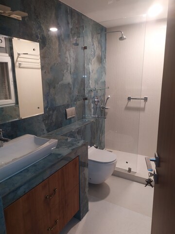 Attached Bathroom in 3 BHK Builder Floor at Chittaranjan Park – for Rent