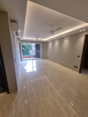 Living Room in 3.5 BHK Builder Floor at Greater Kailash I – for Rent