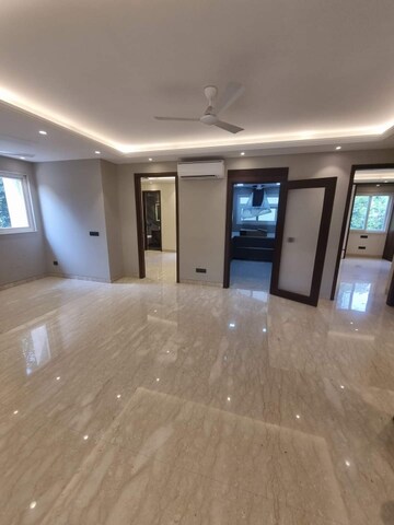 Living Room in 3.5 BHK Builder Floor at Greater Kailash I – for Rent