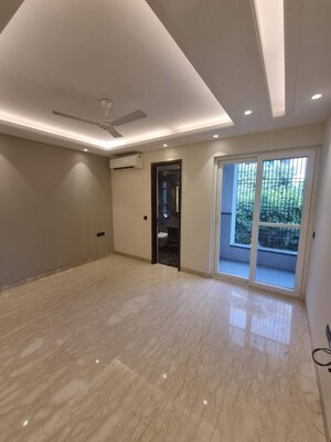 Master Bedroom in 3.5 BHK Builder Floor at Greater Kailash I – for Rent