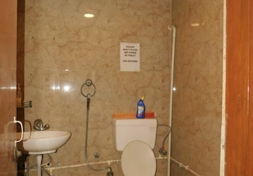 Bathroom in  Office Space at East Patel Nagar – for Rent