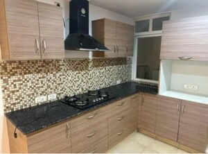Kitchen in 3 BHK Apartment at MI Rustle Court, Gomti Nagar – for Rent