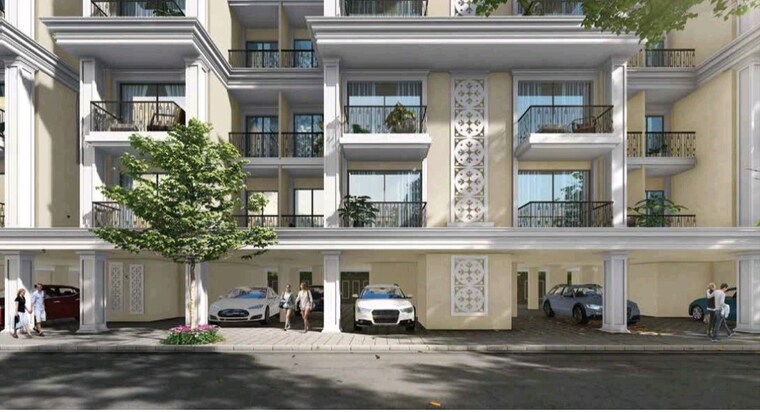 Exterior View, signature-global-city-81 2 Bedroom 1095 Sq.Ft. Builder Floor In Sector 81 Gurgaon 9347344