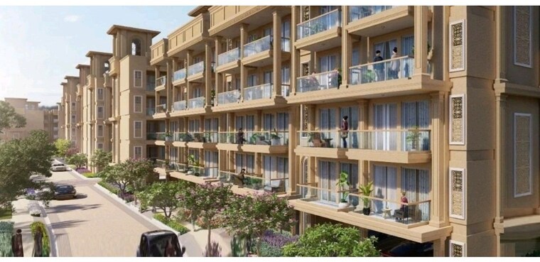 Exterior View, signature-global-city-81 3 Bedroom 1205 Sq.Ft. Builder Floor In Sector 81 Gurgaon 9347345