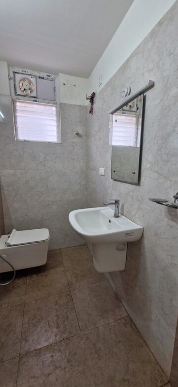 Bathroom in 3 BHK Builder Floor at Kondapur – for Rent