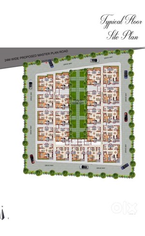 Master Plan in 3 BHK Apartment at Kollur – for Sale