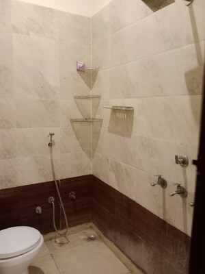 Bathroom in 2 BHK Builder Floor at Model Town – for Rent