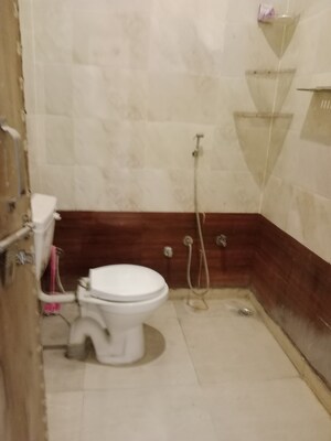 Bathroom in 2 BHK Builder Floor at Model Town – for Rent