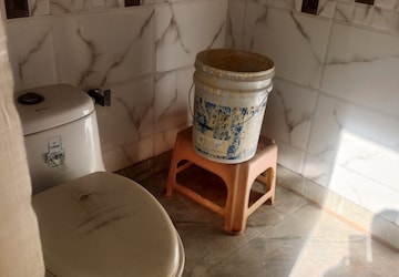 Bathroom in 2 BHK Builder Floor at Sector 13 – for Rent