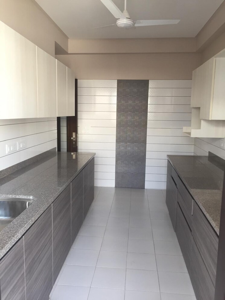 Kitchen, unitech-arcadia 3 Bedroom 1800 Sq.Ft. Builder Floor In South City 2 Gurgaon 9347402