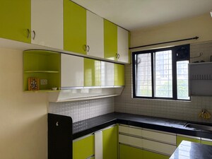 Kitchen in 1 BHK Apartment at Sai Atharva CHS, Wakad – for Rent