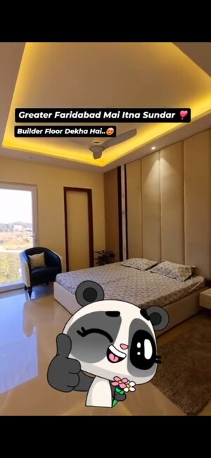 Master Bedroom in 3 BHK Builder Floor at Amolik Aster Woods, Sector 98 – for Sale