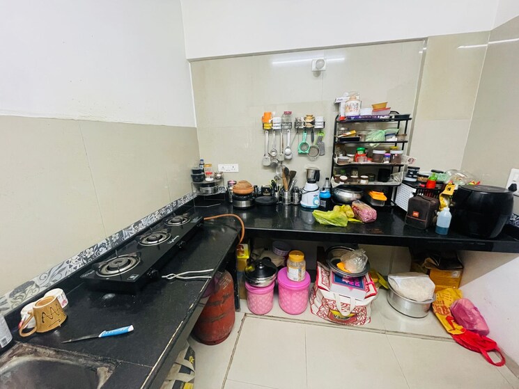 Kitchen, gini-bellina 1.5 Bedroom 750 Sq.Ft. Apartment In Lohgaon Pune 9347432