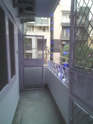Balcony in 1 RK Builder Floor at East Patel Nagar – for Rent